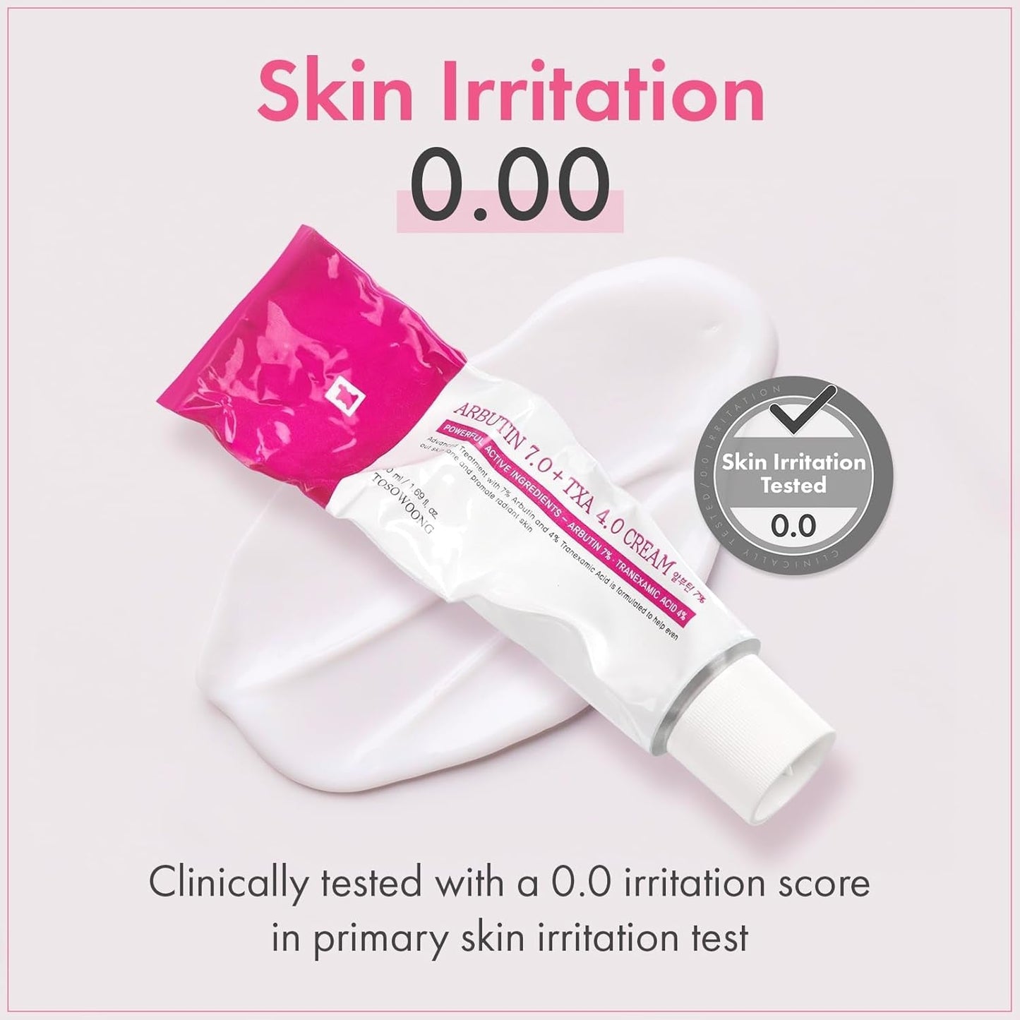 TOSOWOONG Arbutin 7.0 + TXA 4.0 Cream – 50ml | Brightening Dark Spot Correcting Cream for Even Skin Tone